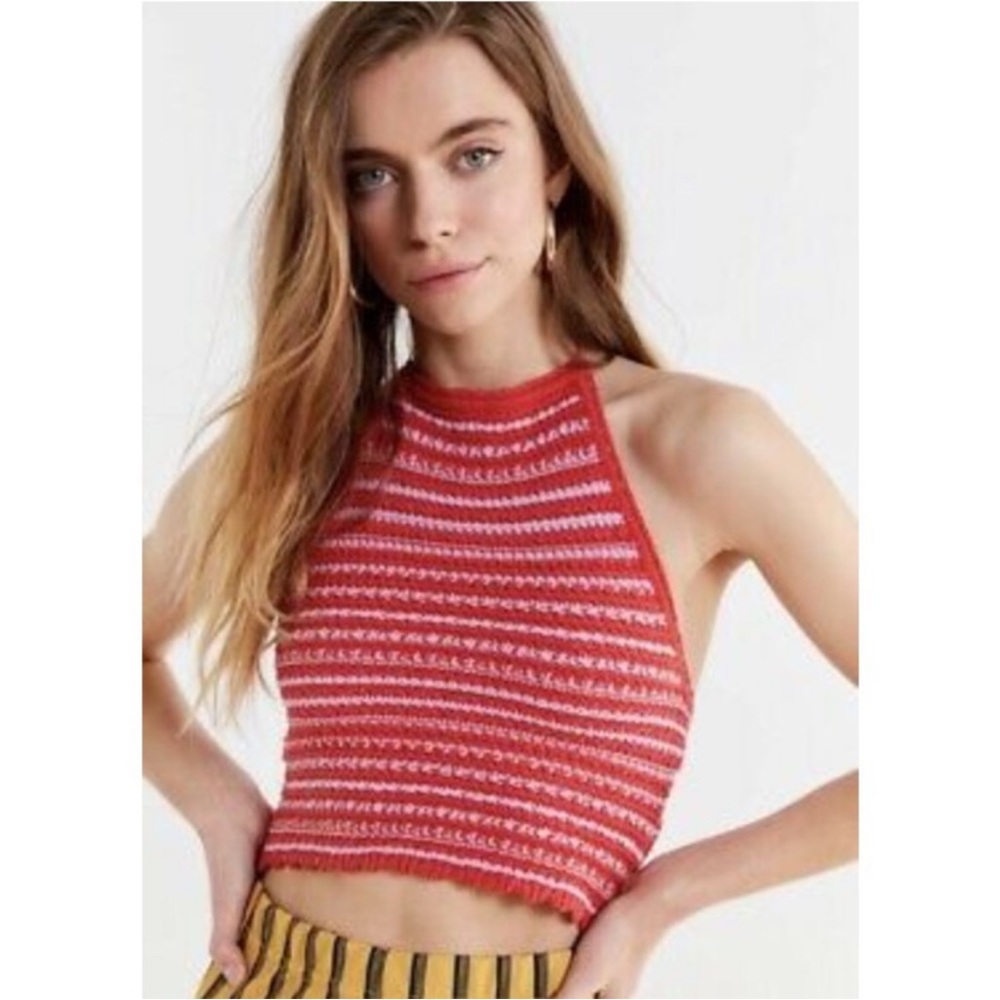 Urban Outfitters Crochet Halter Top